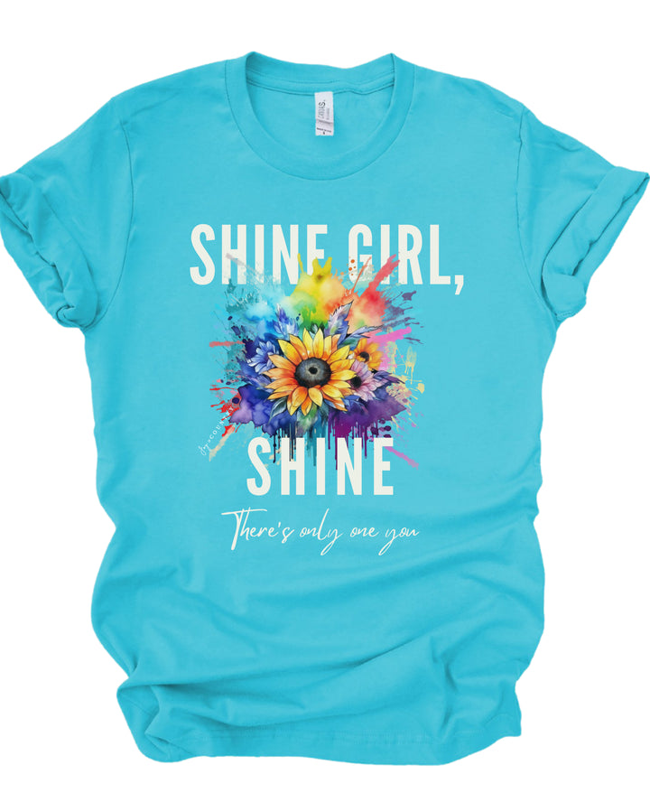 Shine Girl, Shine - Unisex Crew-Neck Tee