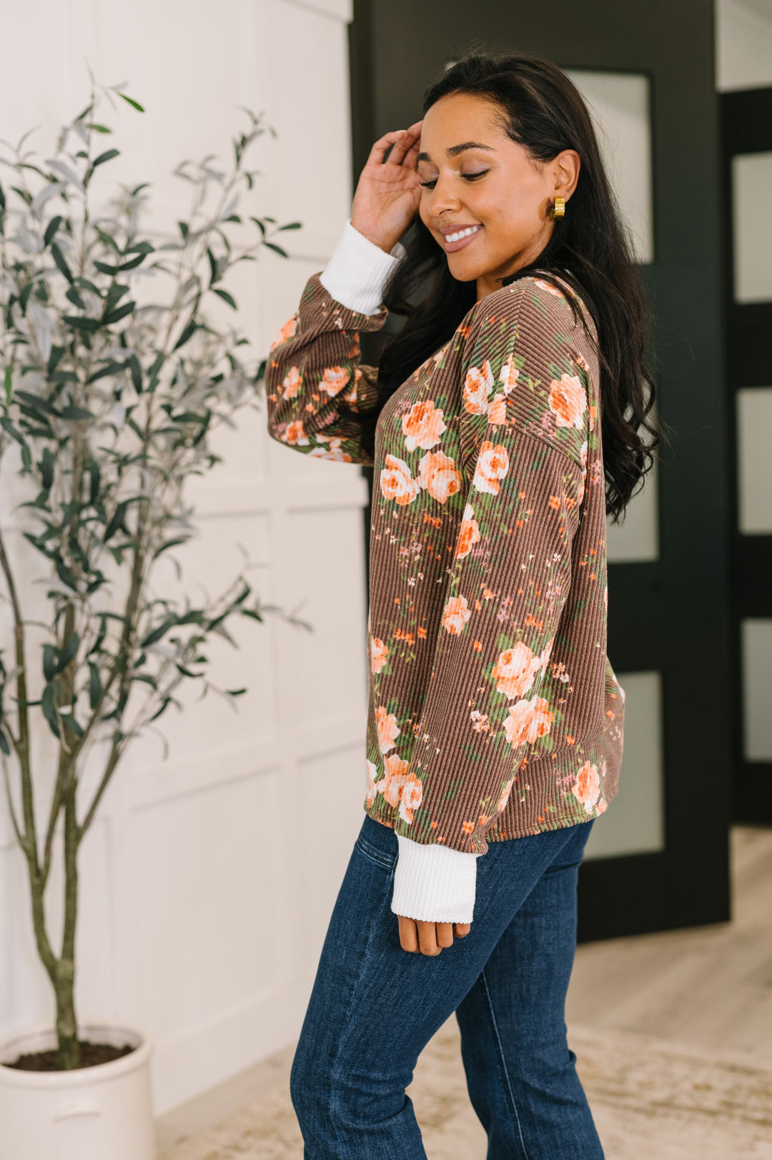 Wrap Me Up Cable Ribbed Top   Shirts & Tops Joy & Country