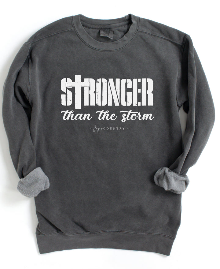 Stronger Than The Storm - Premium Medium/Heavyweight Unisex Sweatshirt