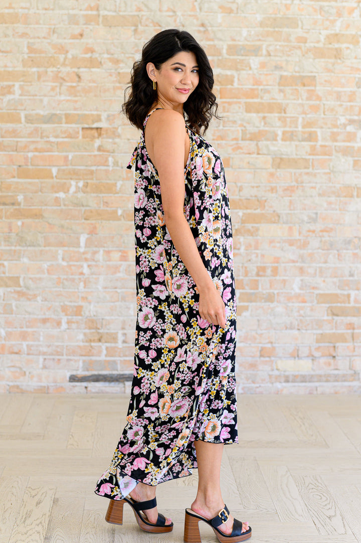 Sunny Side of Life Halter Top Dress   Dresses Joy & Country