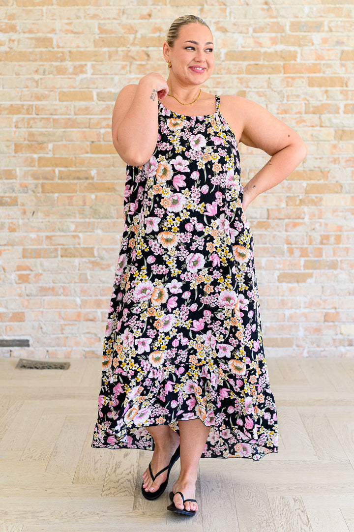 Sunny Side of Life Halter Top Dress   Dresses Joy & Country
