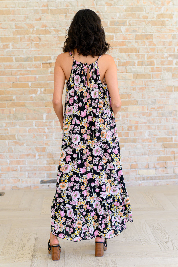 Sunny Side of Life Halter Top Dress   Dresses Joy & Country