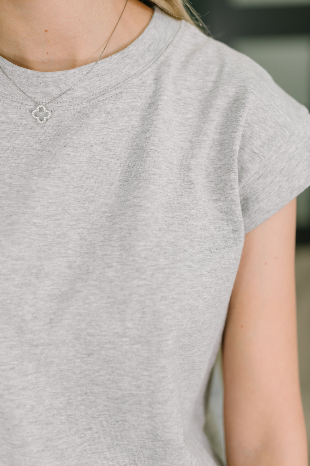 Sweet Like That Casual Dress in Heather Grey   Womens Joy & Country