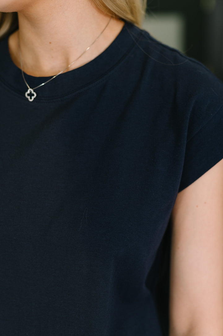 Sweet Like That Casual Dress in Navy   Womens Joy & Country