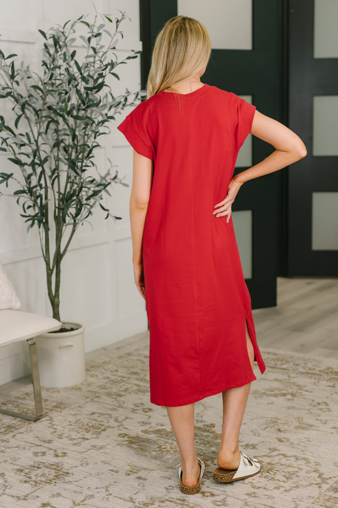 Sweet Like That Casual Dress in Ruby   Womens Joy & Country