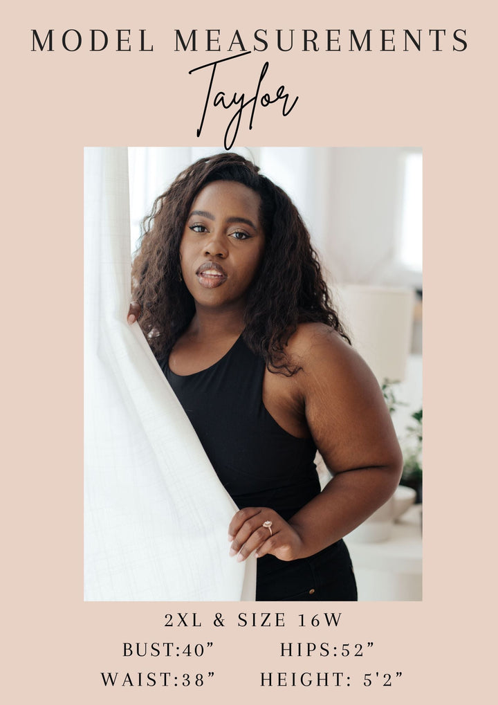 Sipping Iced Tea Mixed Print Hoodie   Tops Joy & Country