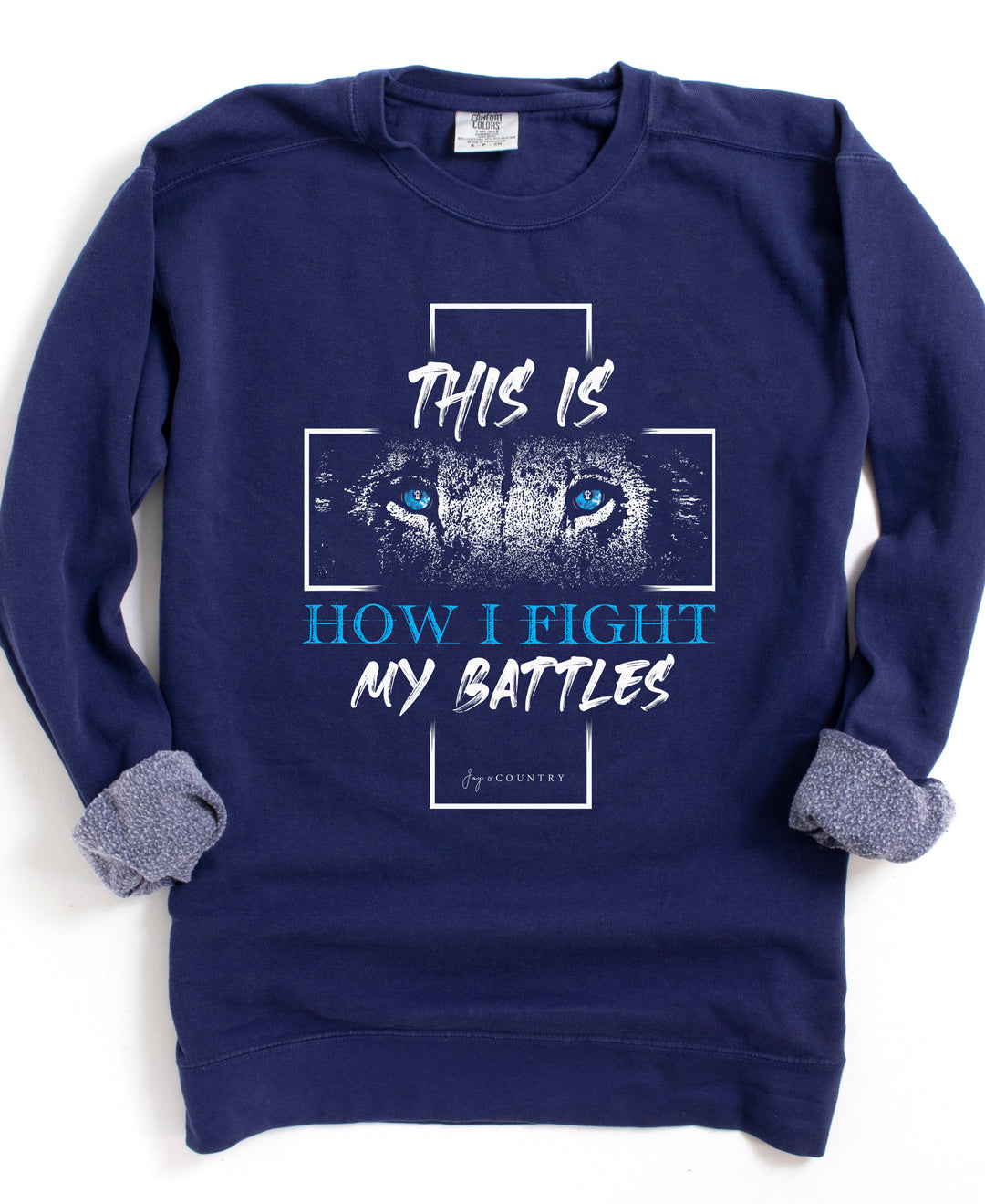 This Is How I Fight My Battles - Premium Medium/Heavyweight Unisex Sweatshirt