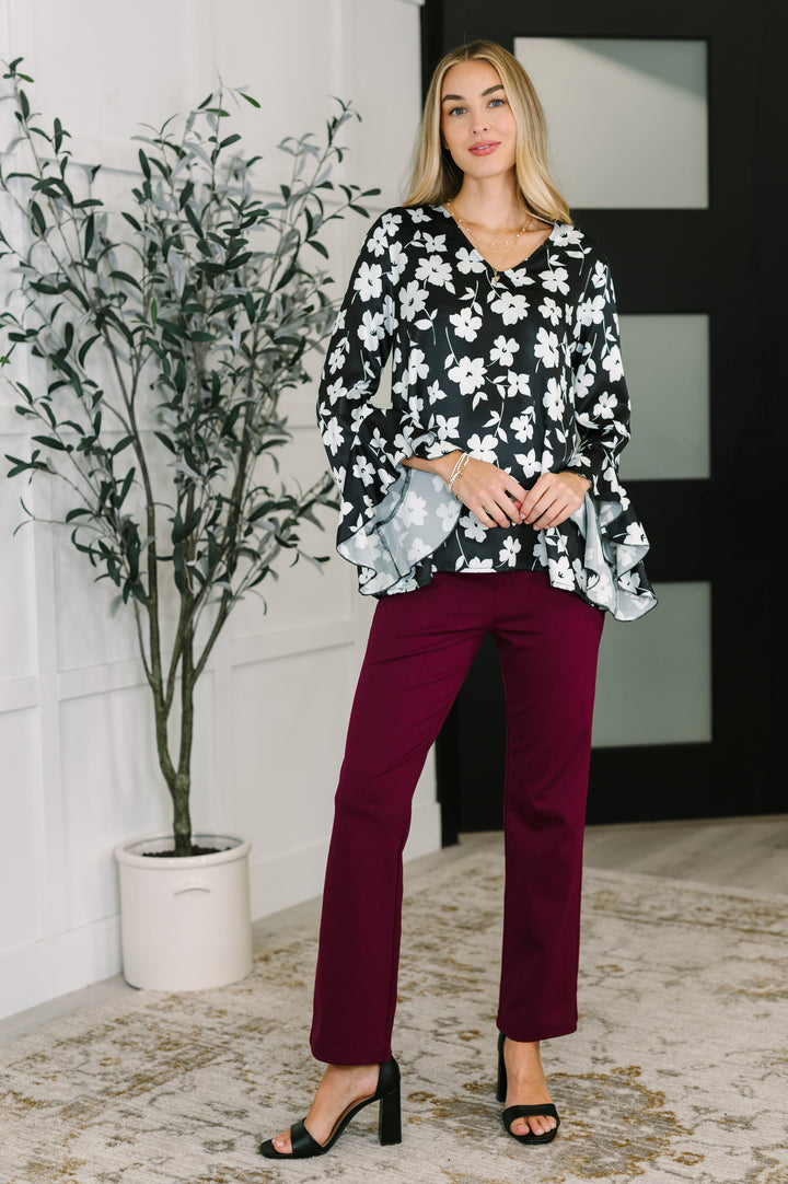 Time and Time Again Floral Blouse   Womens Joy & Country