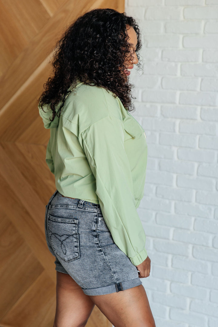 Tomorrow's Forecast Hooded Windbreaker   Layers Joy & Country