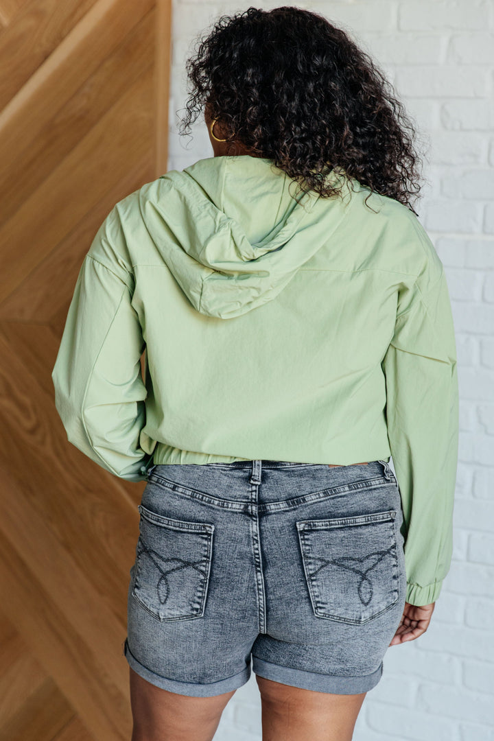 Tomorrow's Forecast Hooded Windbreaker   Layers Joy & Country