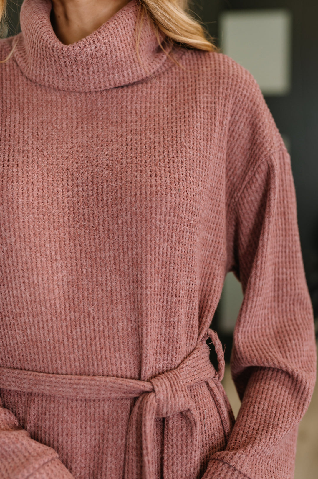 Travel Plush Knit Dress in Autumn Berry   Womens Joy & Country