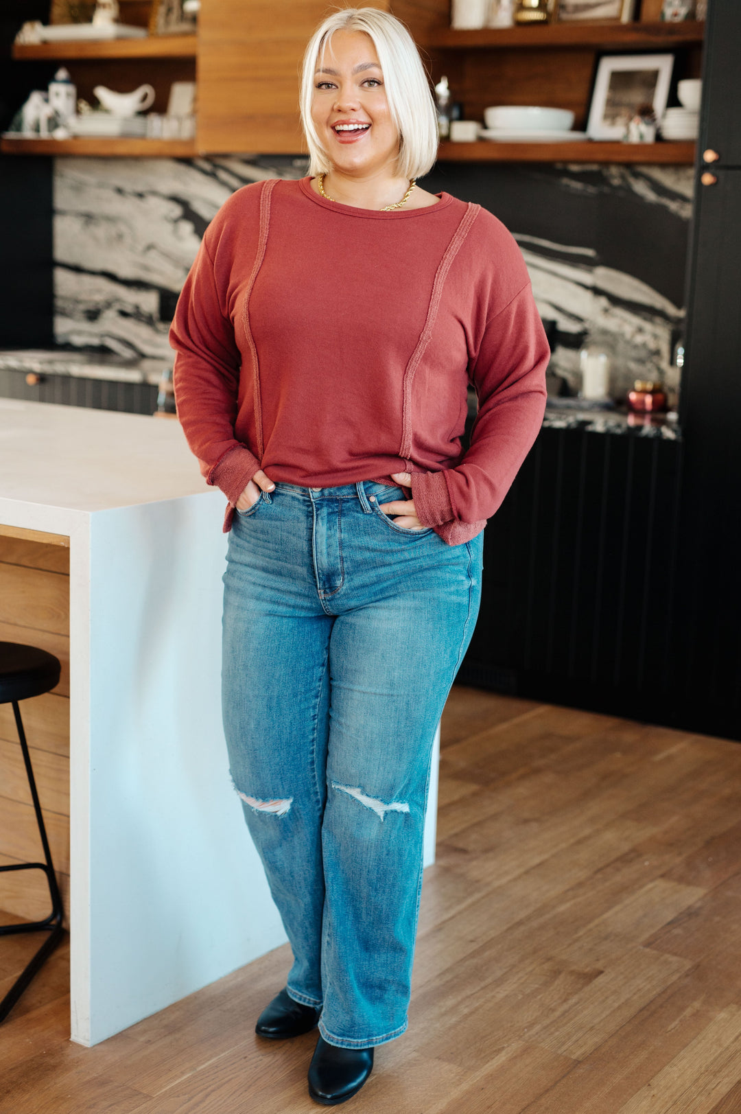 Making Good Choices - French Terry Pullover   Shirts & Tops Joy & Country