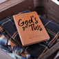 God's Got This - Vegan Leather Journal   Journals Joy & Country