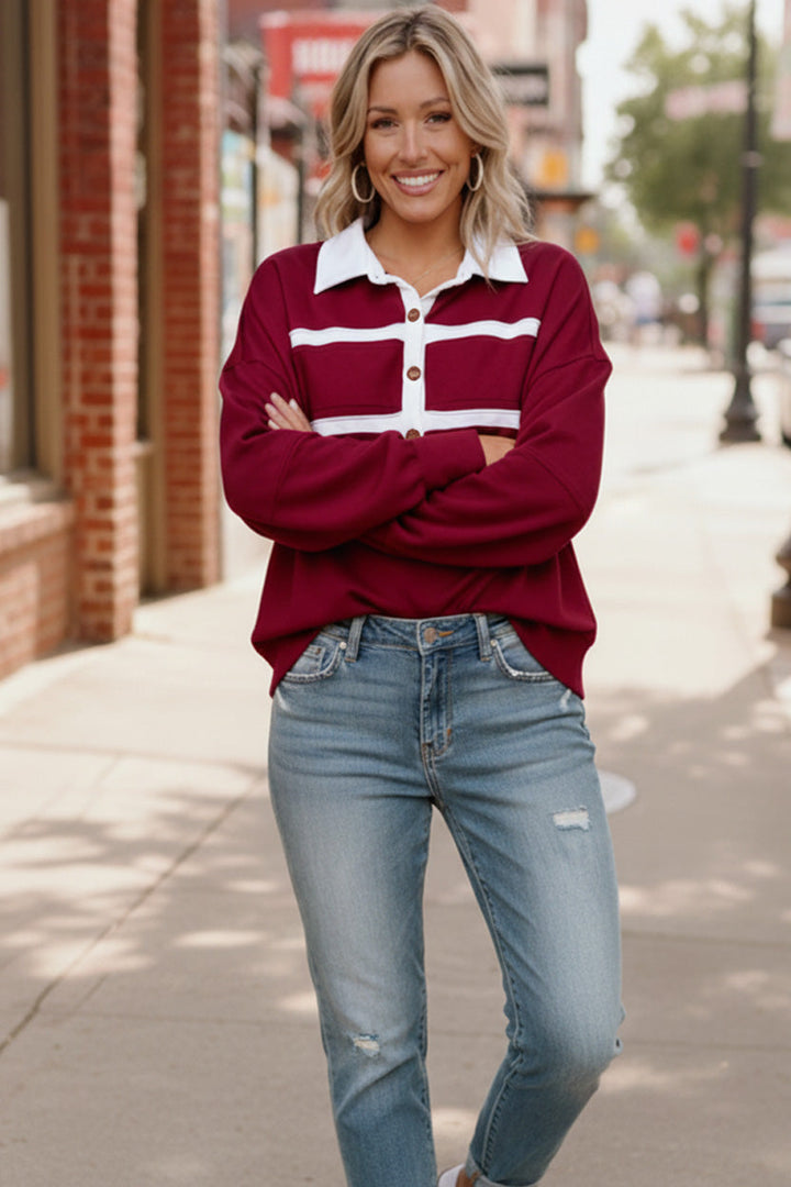 Prep School Chic Wine Polo    Joy & Country