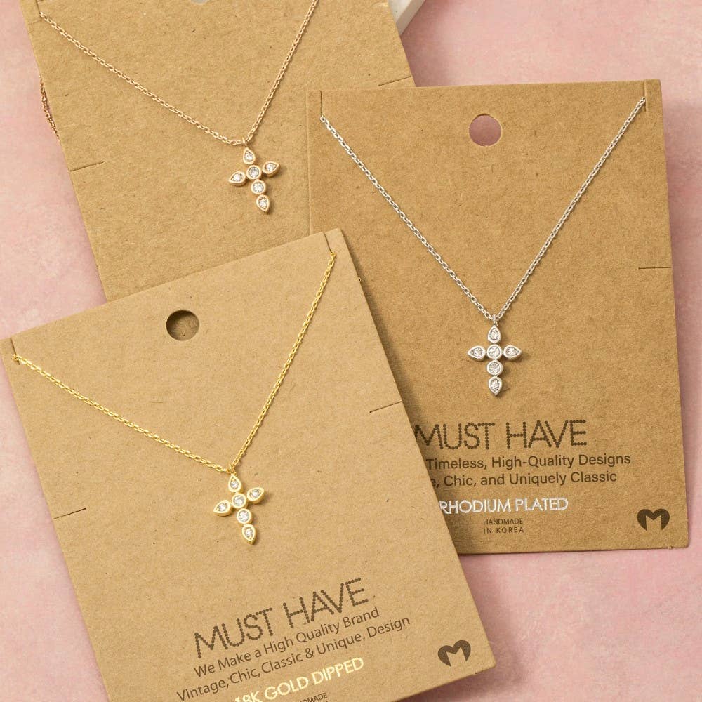 Radiate His Love Cross Necklace