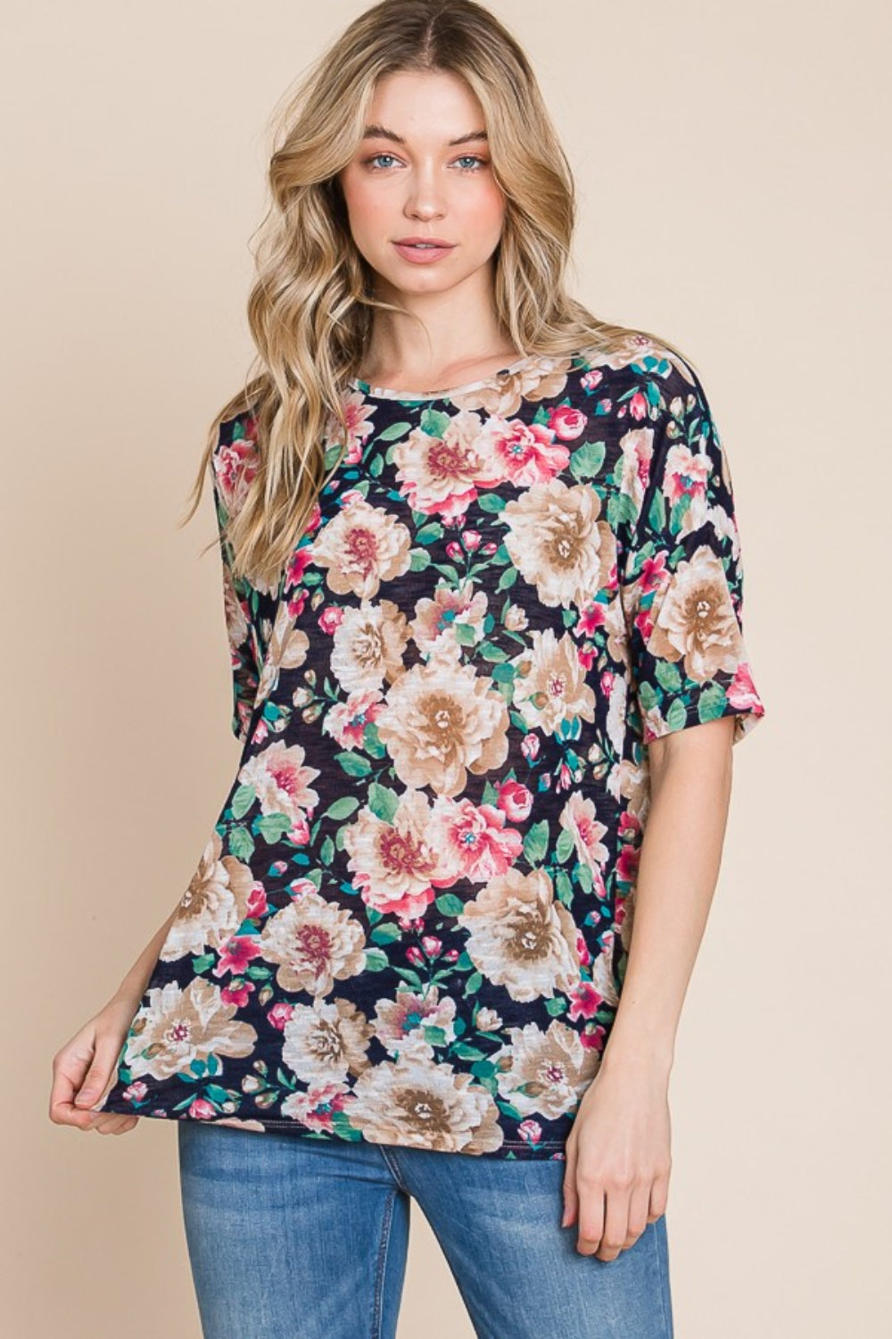 Touch Of Class Floral Top