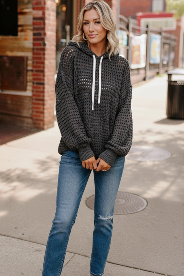 The Snug Edit Fish Net Hoodie    Joy & Country