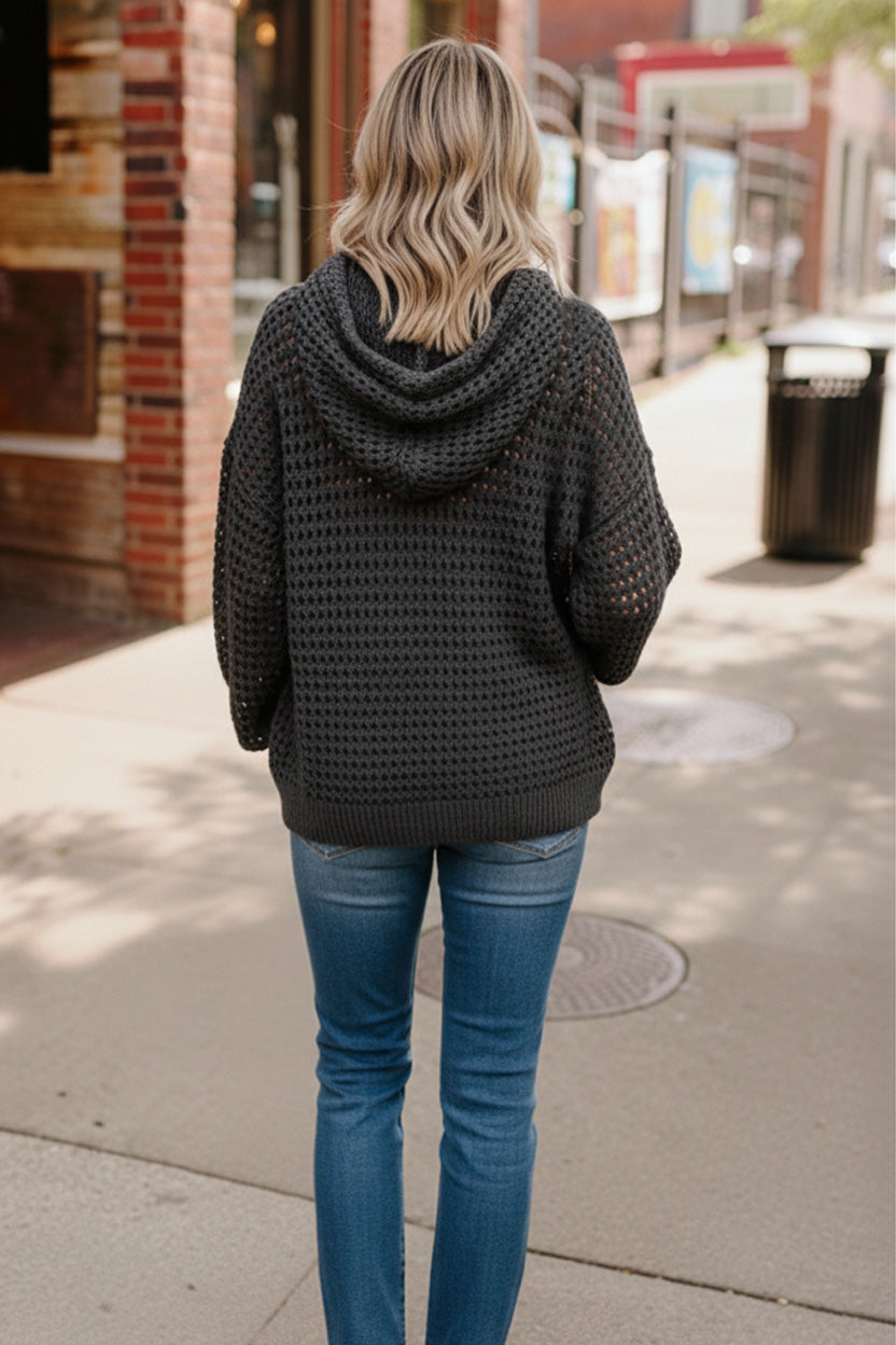The Snug Edit Fish Net Hoodie    Joy & Country