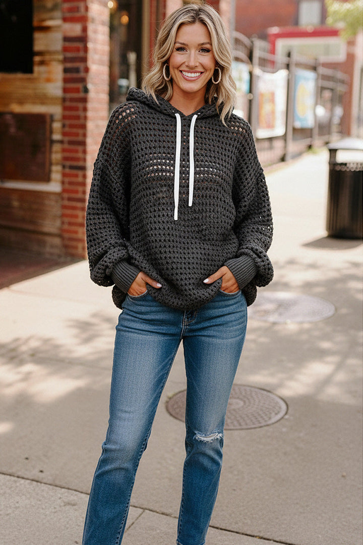 The Snug Edit Fish Net Hoodie    Joy & Country
