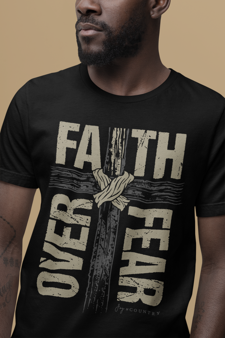 Faith Over Fear - Unisex Crew-Neck Tee