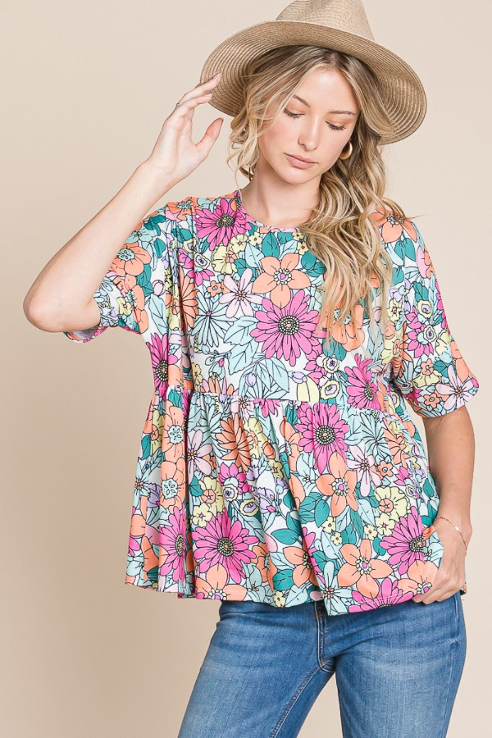 Spring Bouquet Top - Joy & Country