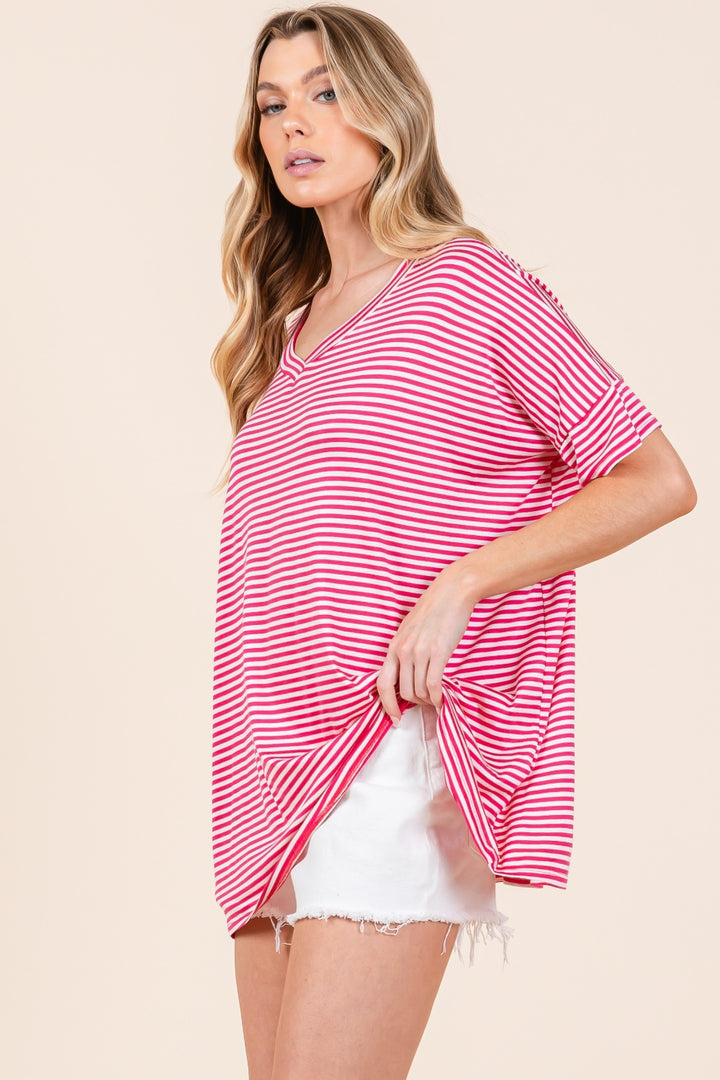 Timeless Appeal Striped Top