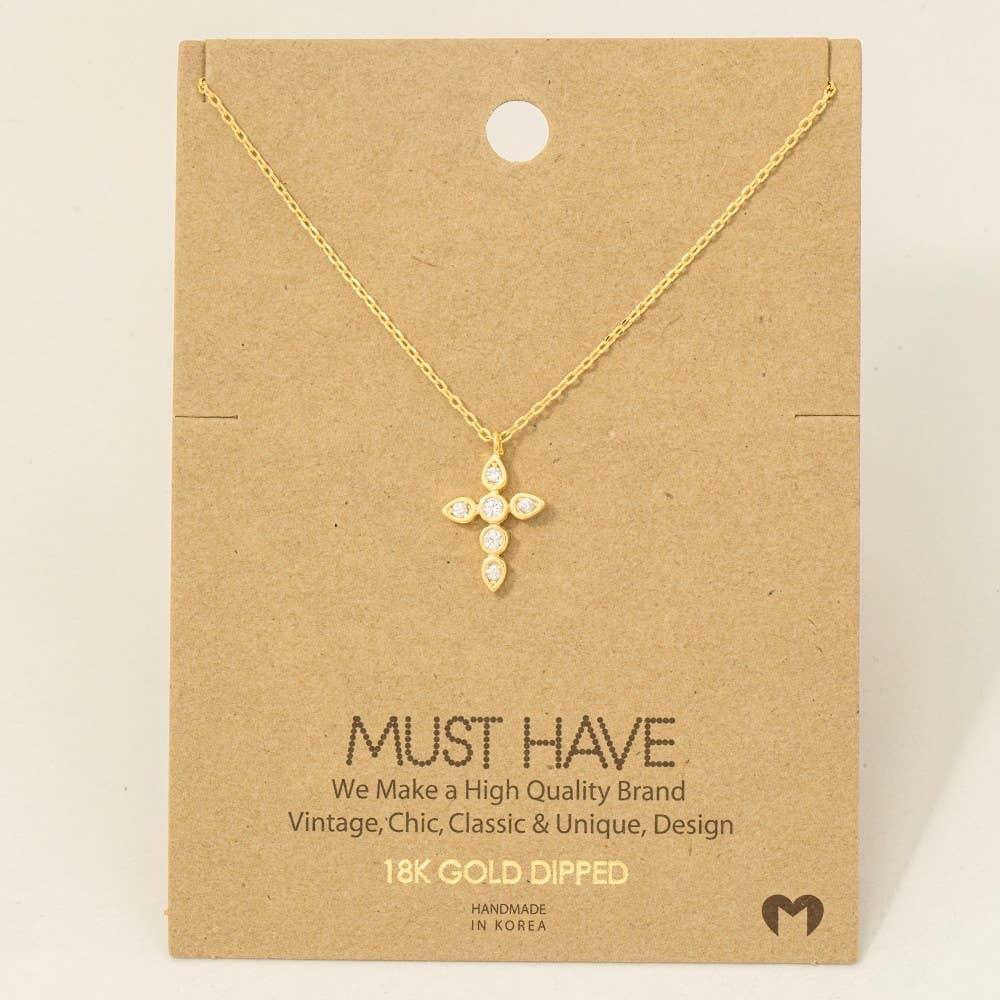 Radiate His Love Cross Necklace