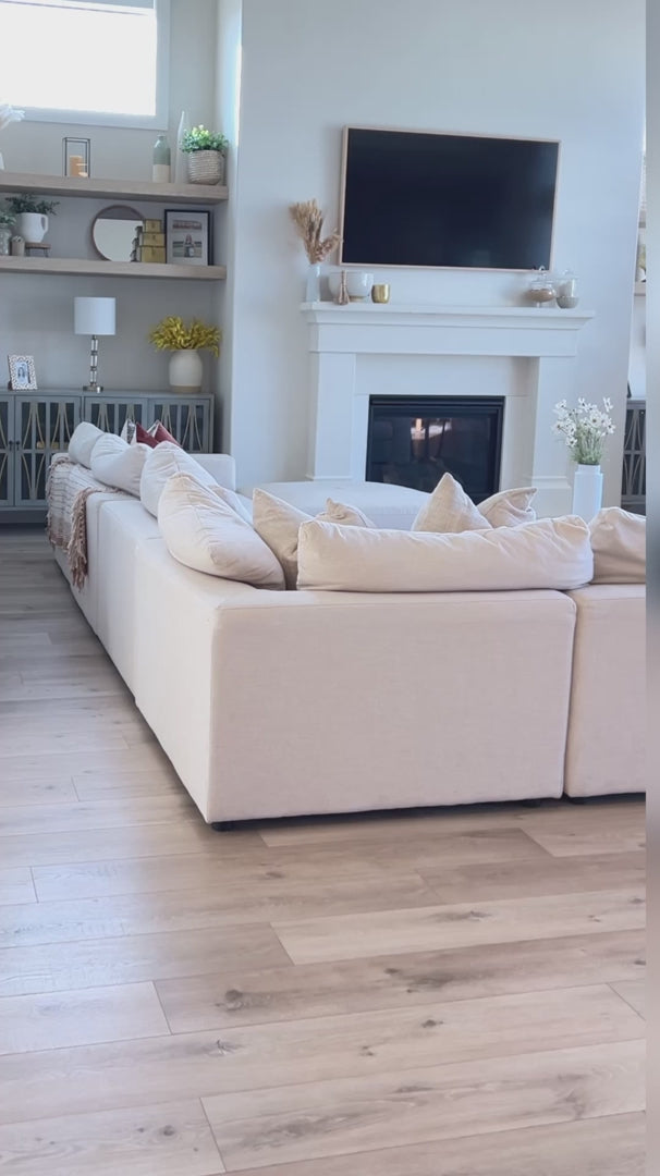 Urban Ease Hooded V-Neck Pullover