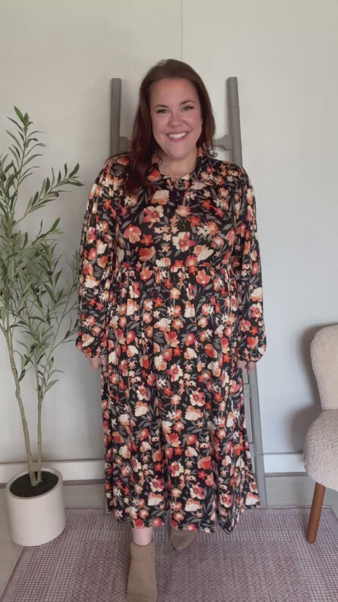 Countryside Muse Floral Dress