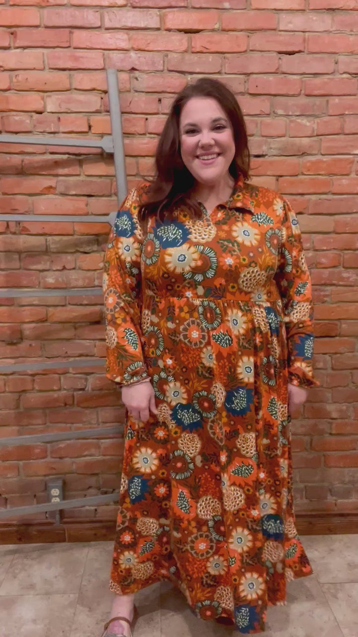 Stepping Out Maxi Dress