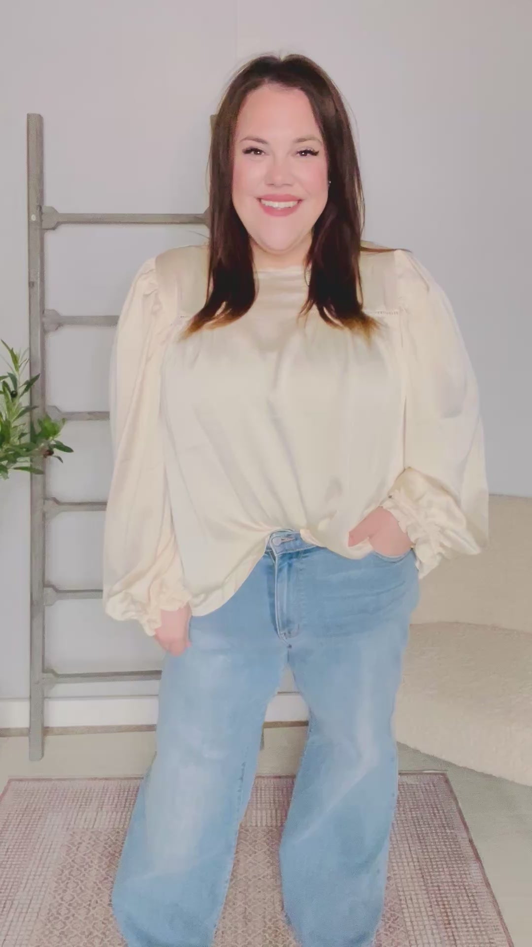 Whispering Satin Dreams Top