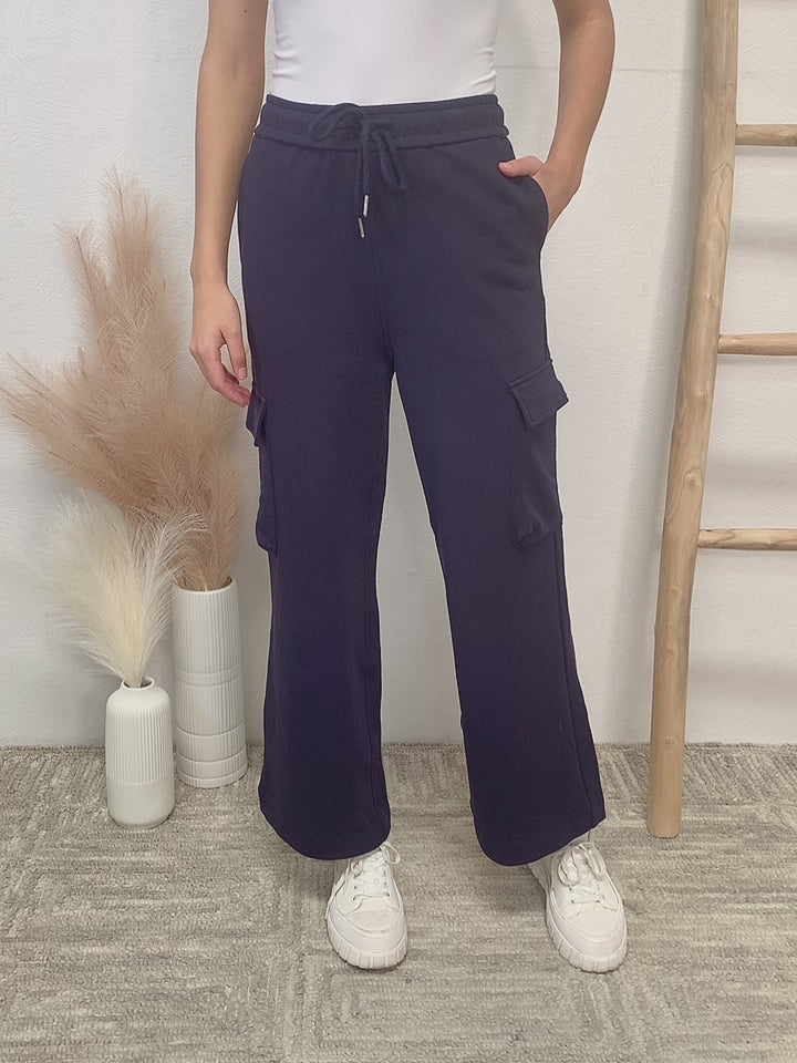 Luxurious Feel - Relaxed Cargo Pants