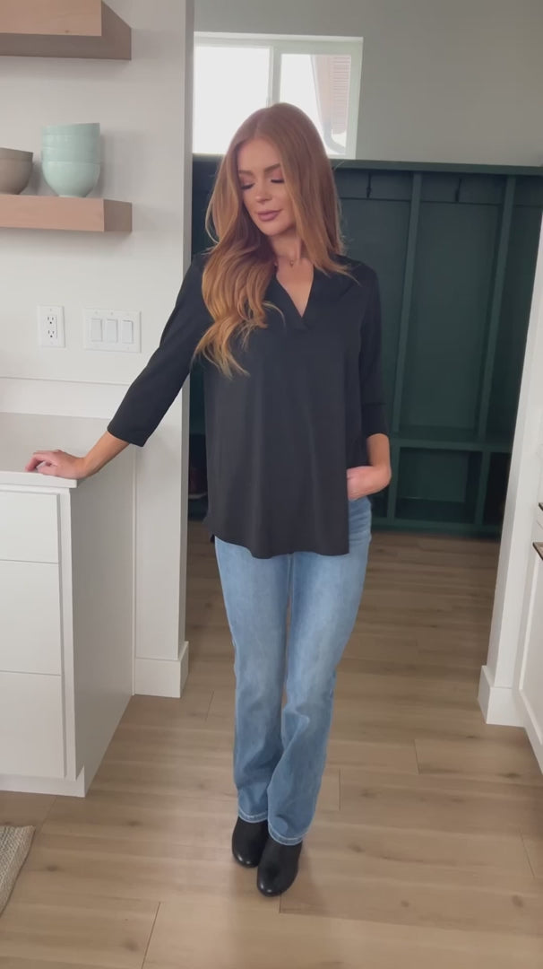 You're Worth It Top - Black