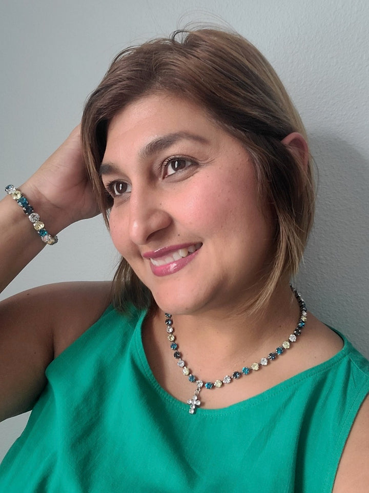 [PRE-ORDER] Shine Your Light Handcrafted Austrian Crystal Necklace [SHIPS IN 2-3 WEEKS]