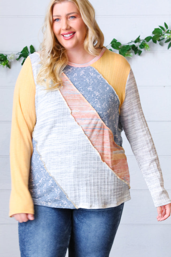 Lunch Date - Color-Block Pullover