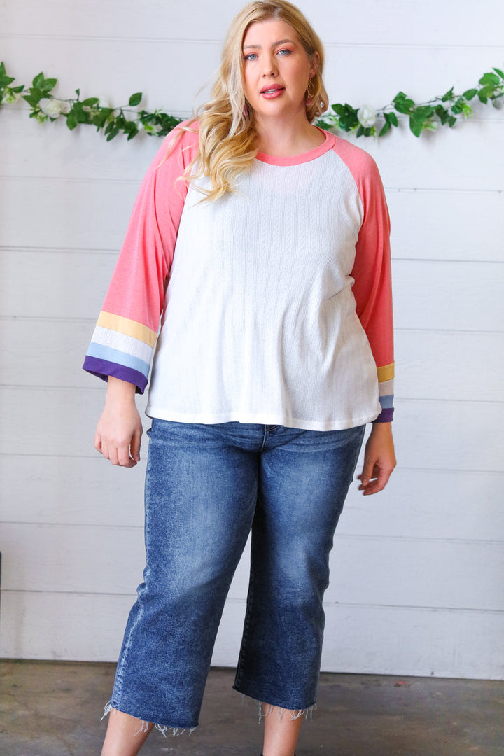 Spring in My Step - Wide-Sleeve Pullover