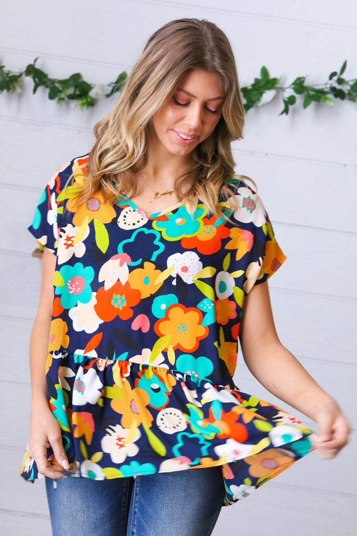Twirl For Days Babydoll Blouse