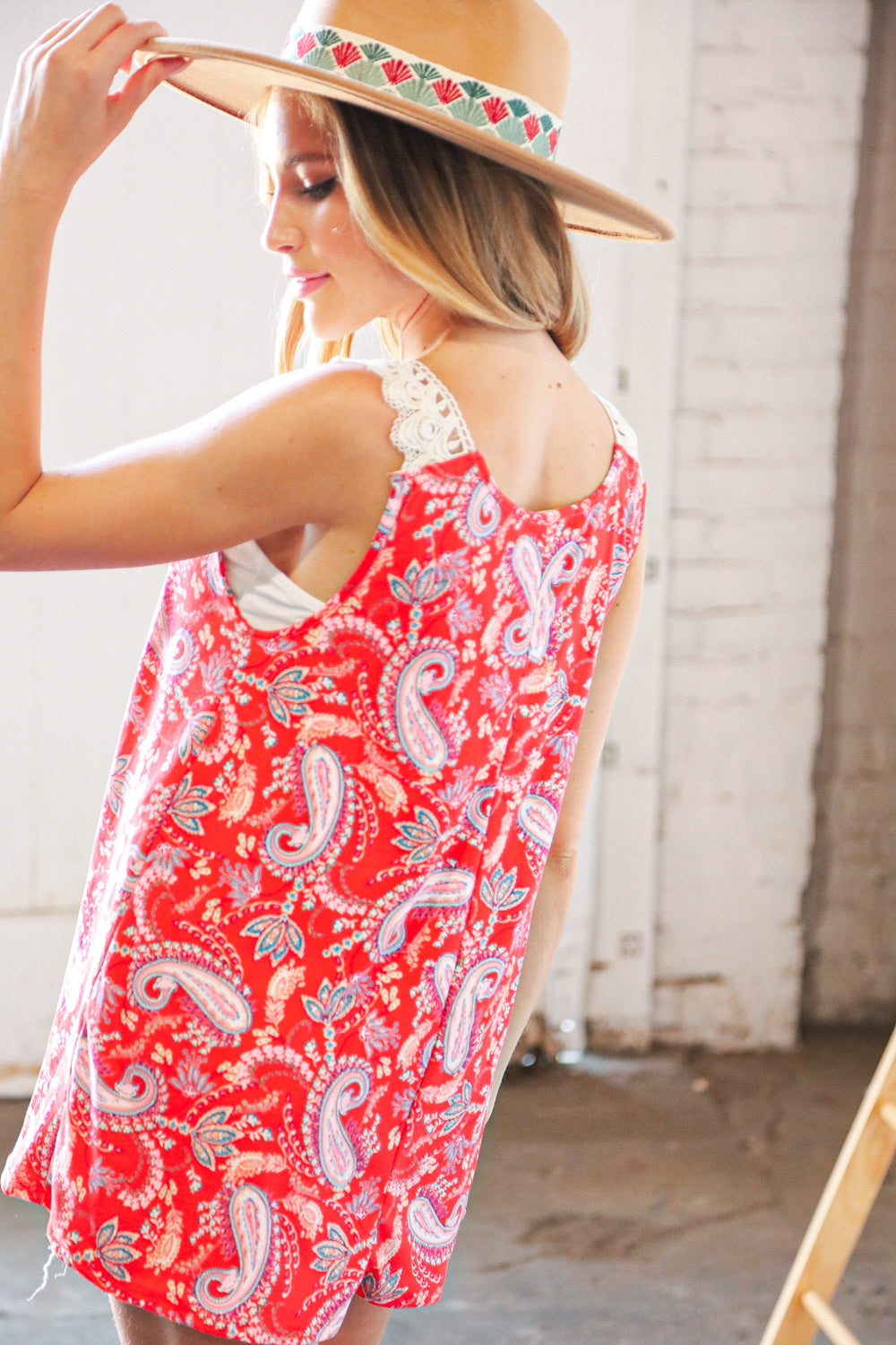 Pretty In Paisley Top