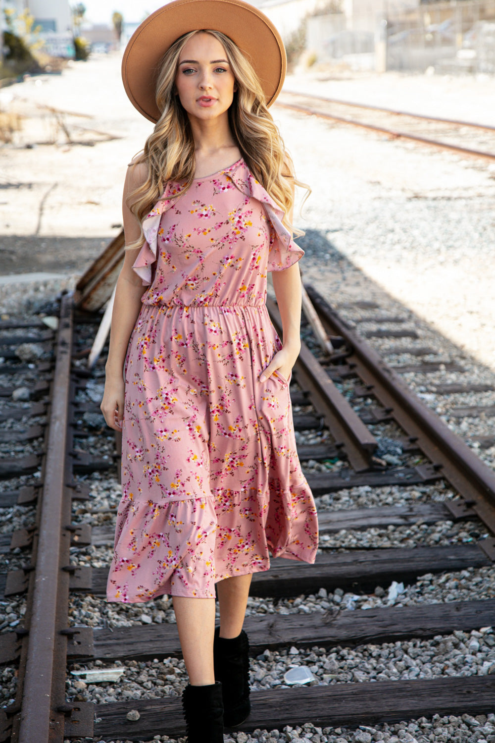 Summer Rose Midi Dress   Dresses Joy & Country