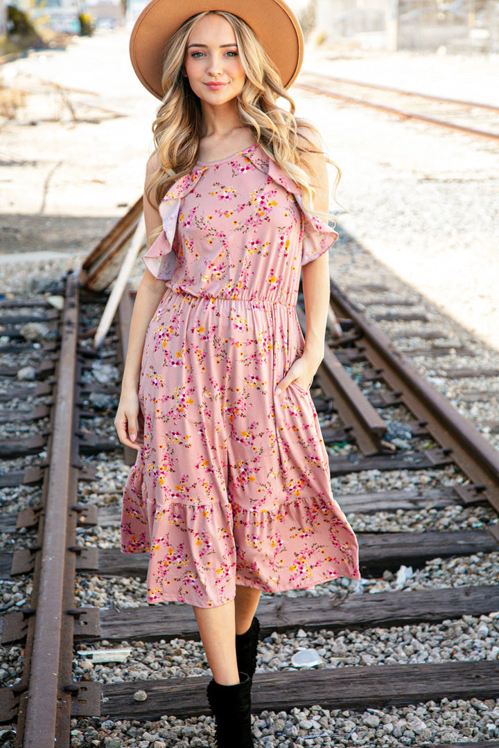 Summer Rose Midi Dress   Dresses Joy & Country