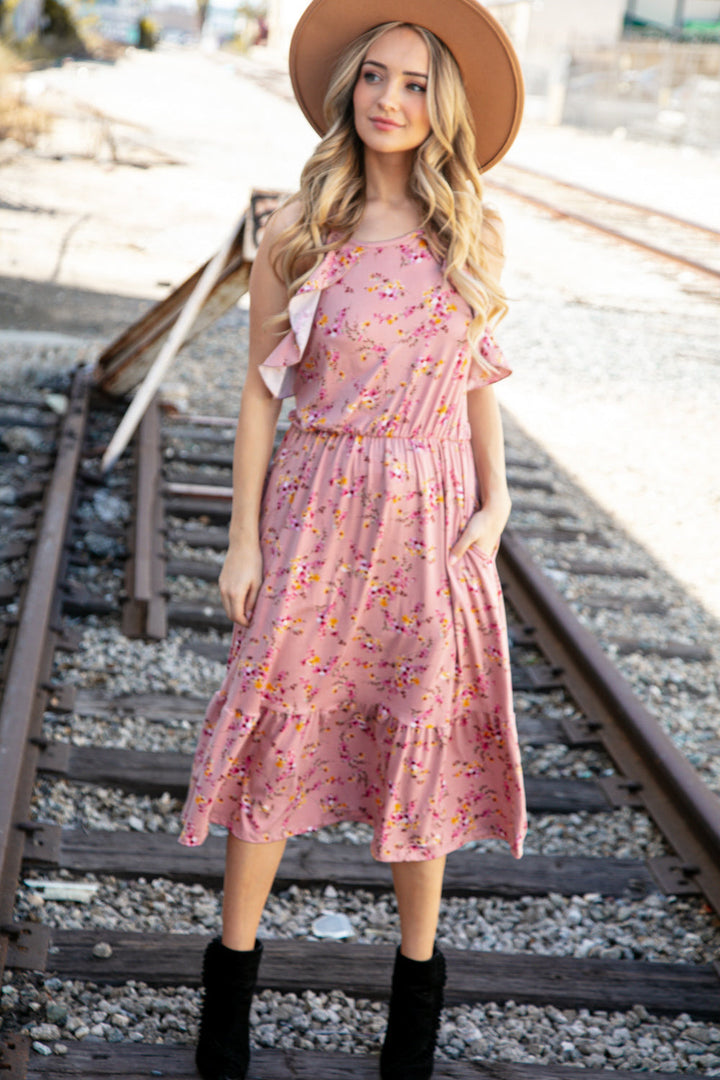 Summer Rose Midi Dress   Dresses Joy & Country