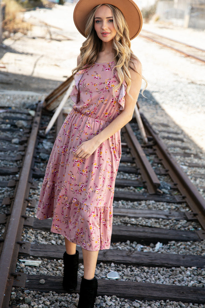 Summer Rose Midi Dress   Dresses Joy & Country