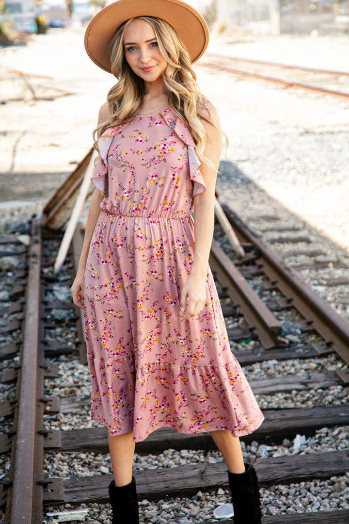 Summer Rose Midi Dress   Dresses Joy & Country