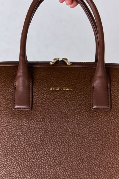 Medium Faux Leather Handbag
