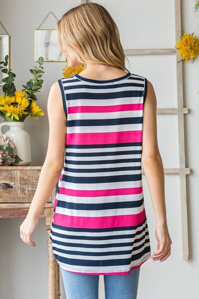 Be Yourself - Twist-Knot Sleeveless Top