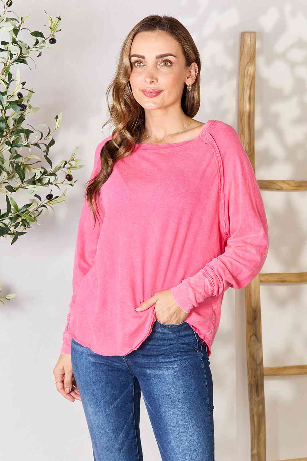 All Day Style Long-Sleeve Top