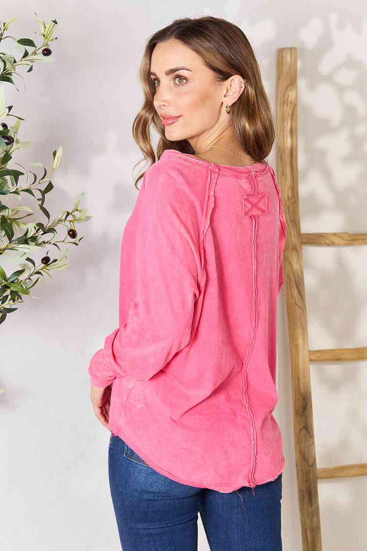 All Day Style Long-Sleeve Top