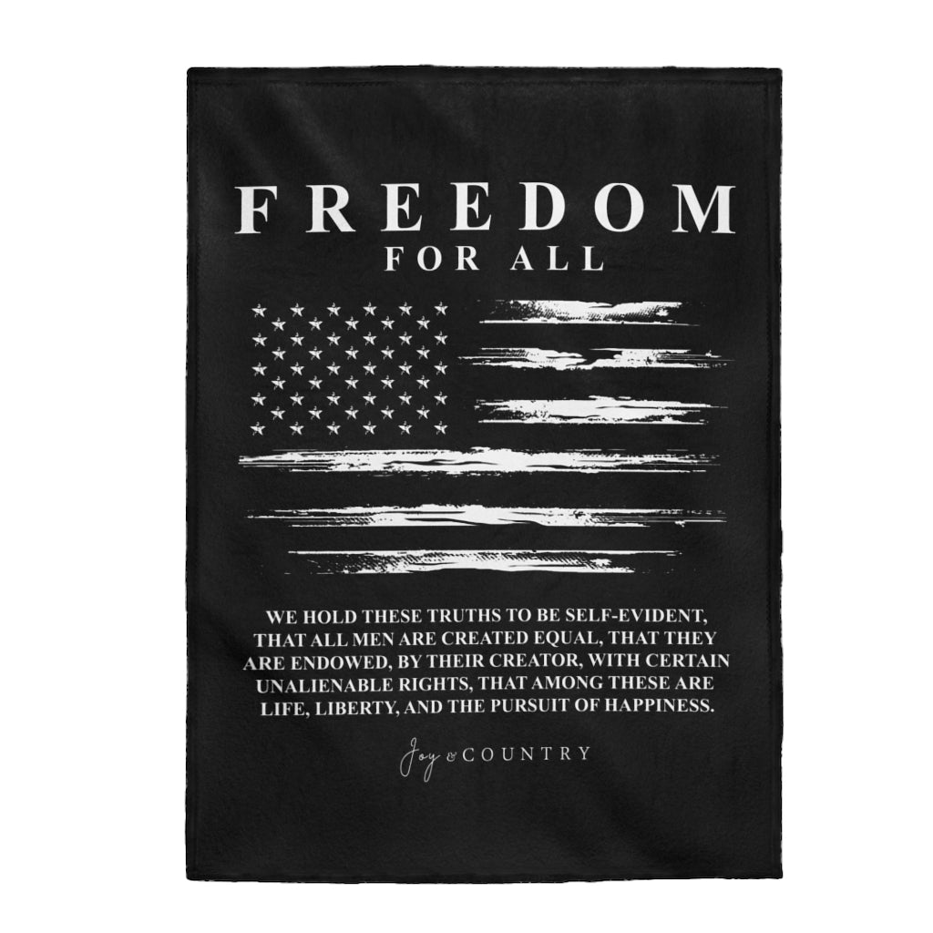 Freedom for All Blanket - 3 sizes