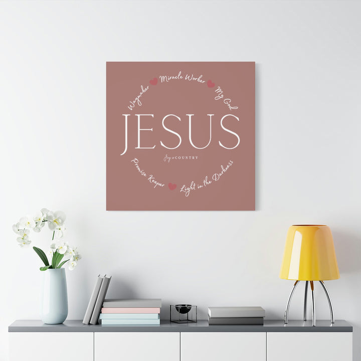 Jesus Waymaker - Stretched, 1.25" Canvas
