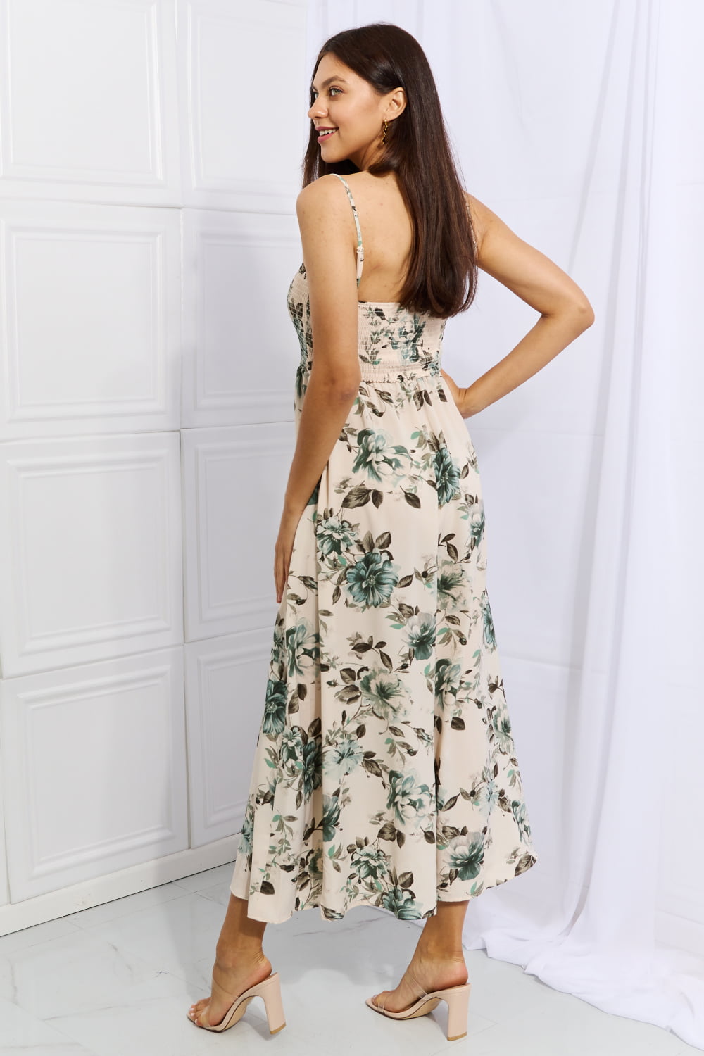 Visions Of Grace Floral Maxi Dress